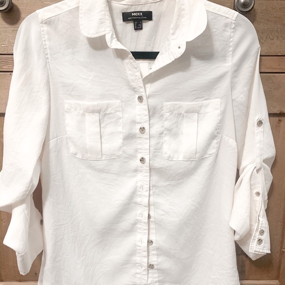 Mexx | Button Down Blouse - Picture 1 of 5